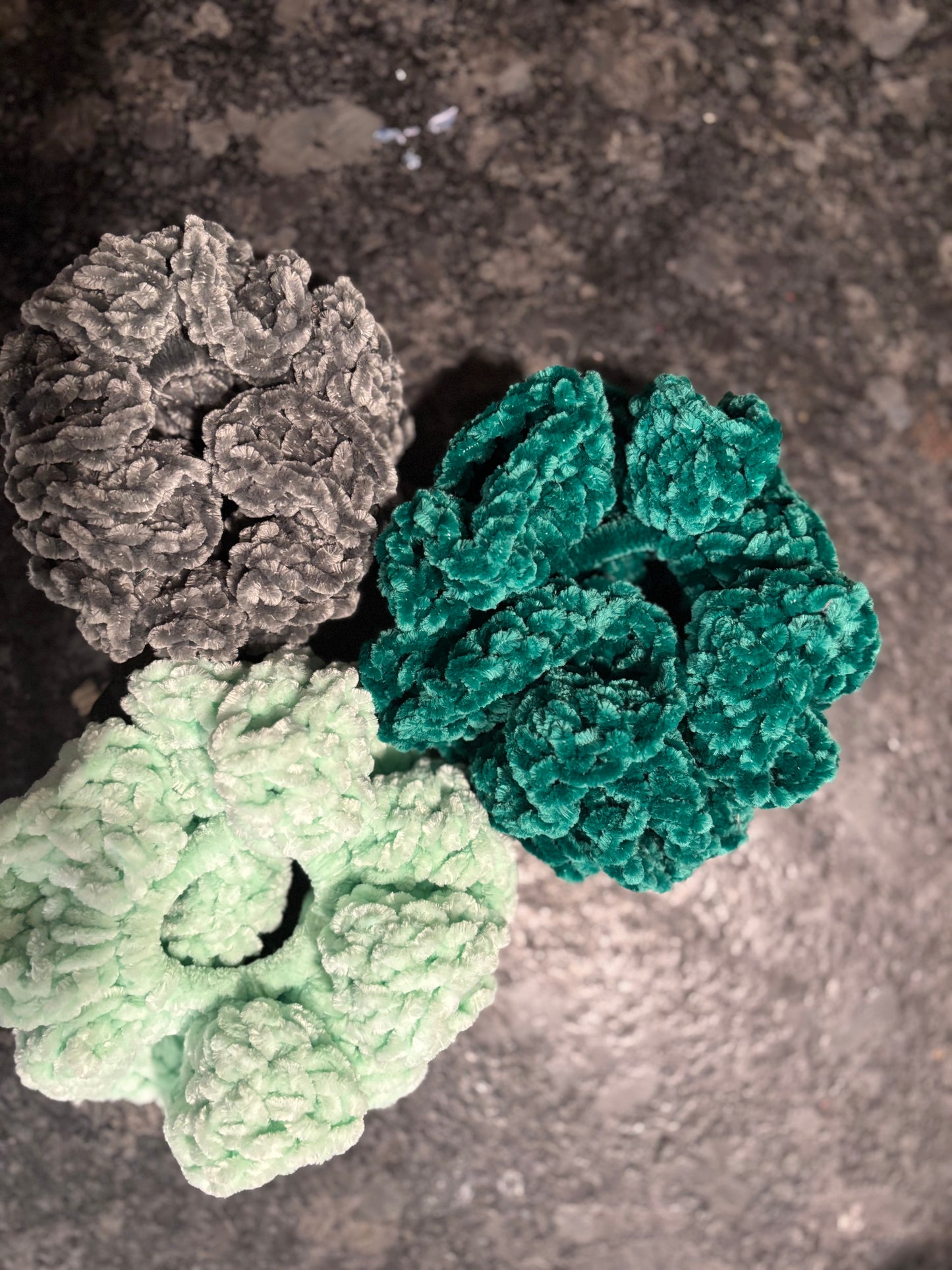 Ruffled Hair Tie Single Color